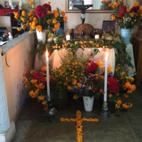The family ofrenda. 